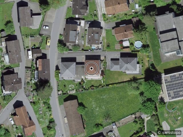 Luftbild Altendorferstrasse 23B, Buchs