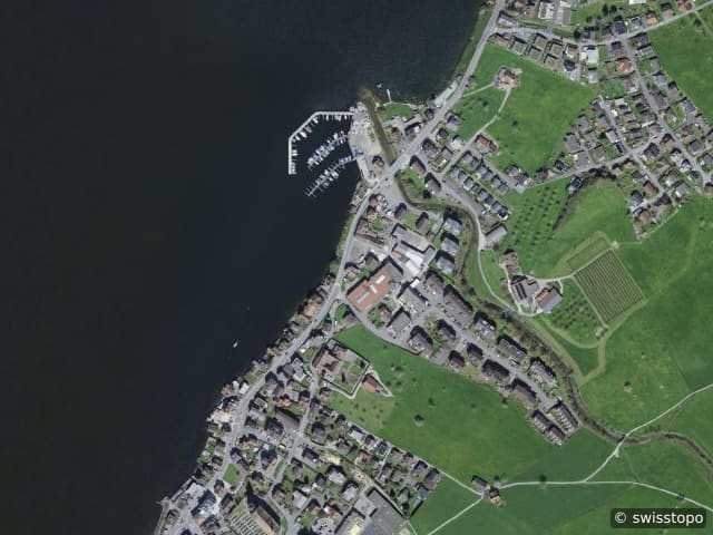 Luftbild: das Gebiet