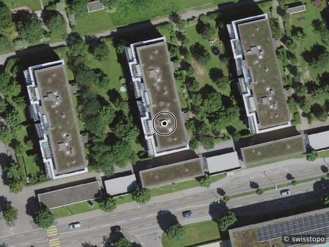 Luftbild der Lage – St. Gallerstr. 62, 9000 St. Gallen