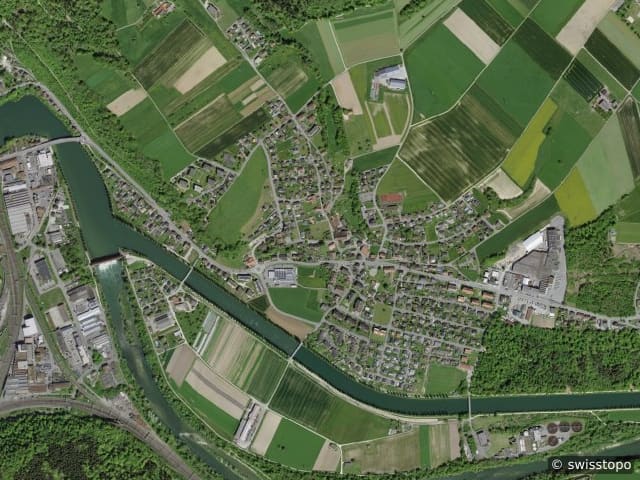 Luftbild Winznau