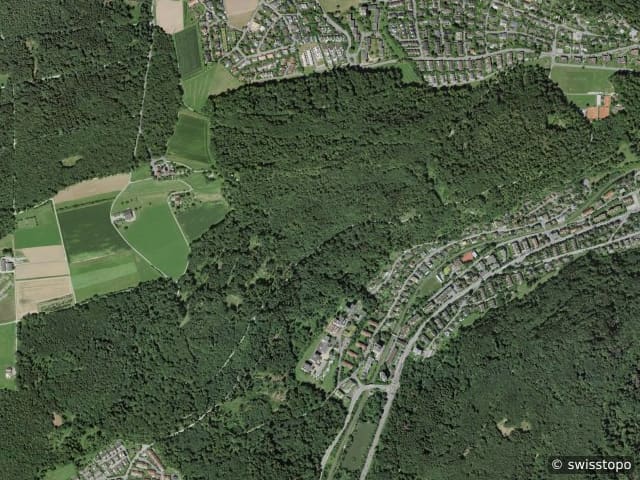 Luftbild Baden