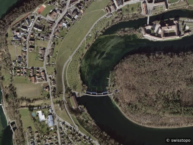 Luftbild Rheinau
