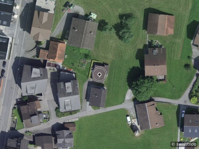 Vista aerea della posizione – Hostettgasse 7, 6078 Lungern