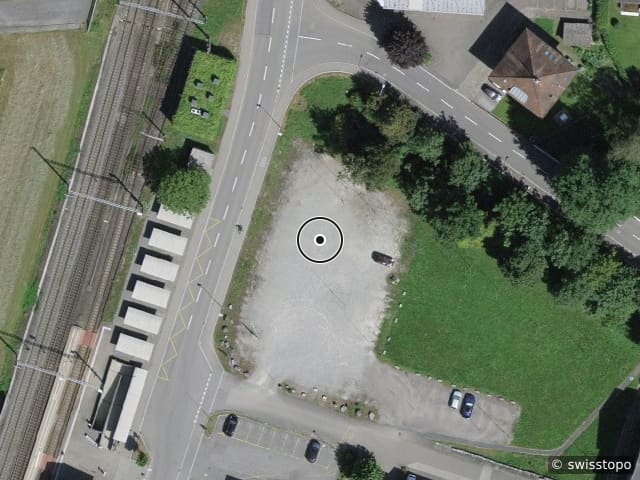 Luftbild Bahnhofweg 1, Dagmersellen