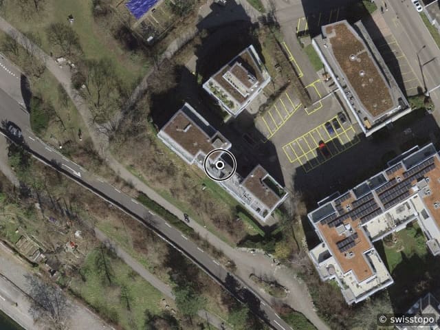 Luftbild Engweg 7, Zürich