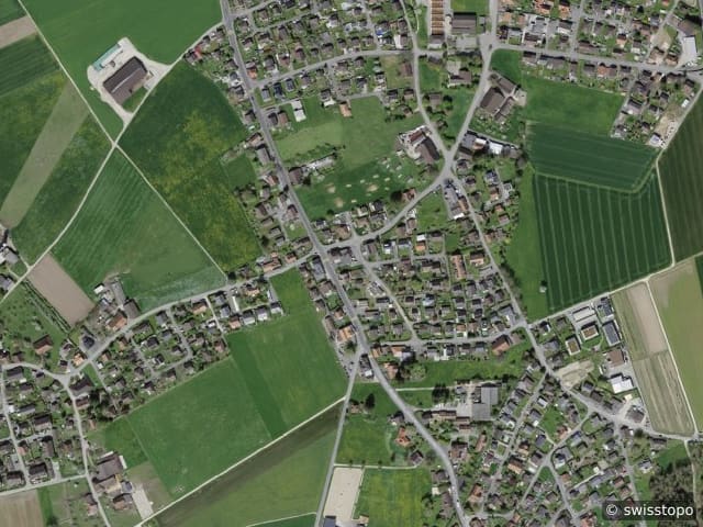 Luftbild Obergerlafingen