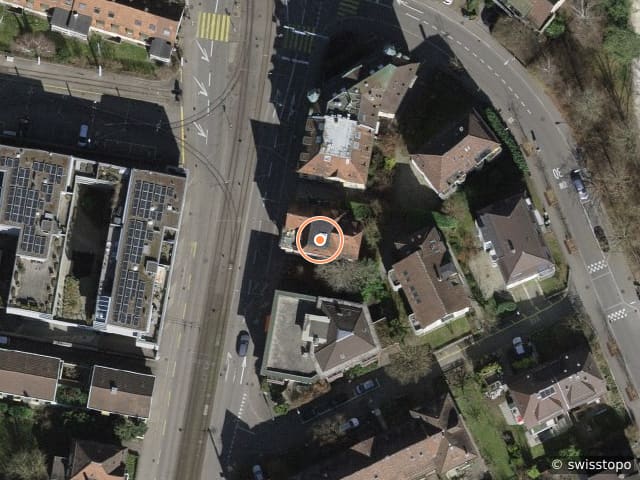 Luftbild Winterthurerstr. 154, Zürich