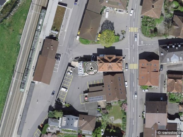 Luftbild der Lage – thunstrasse 2, 8733 Eschenbach