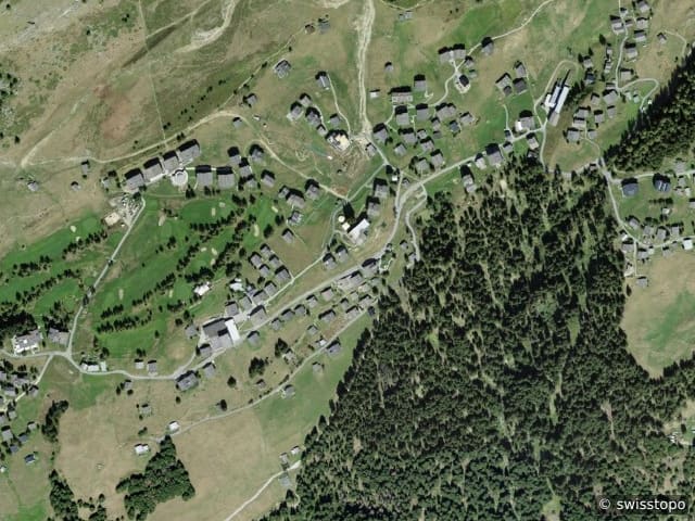 Luftbild Riederalp