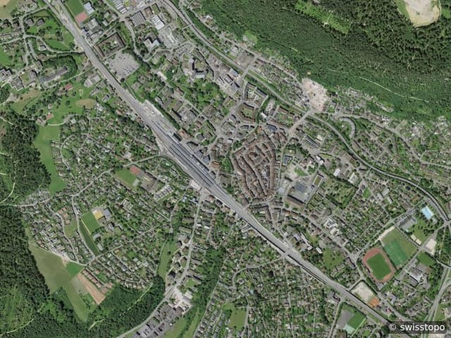 Luftbild Liestal