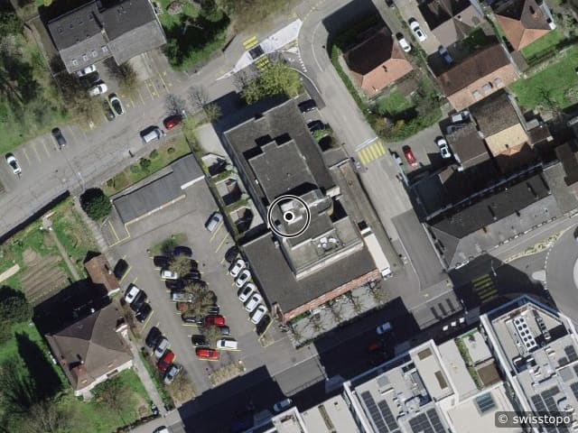 Luftbild Route de Bâle 25, Delémont
