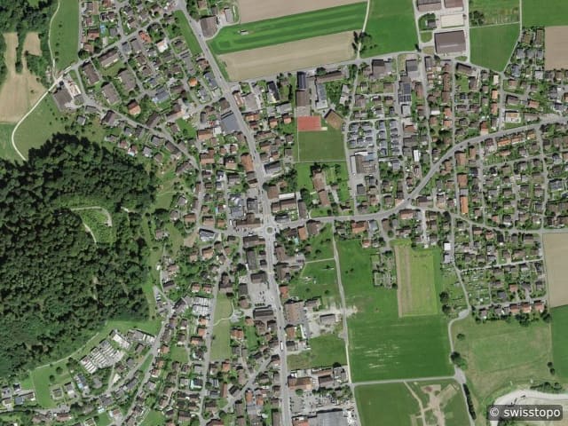 Luftbild Schafisheim