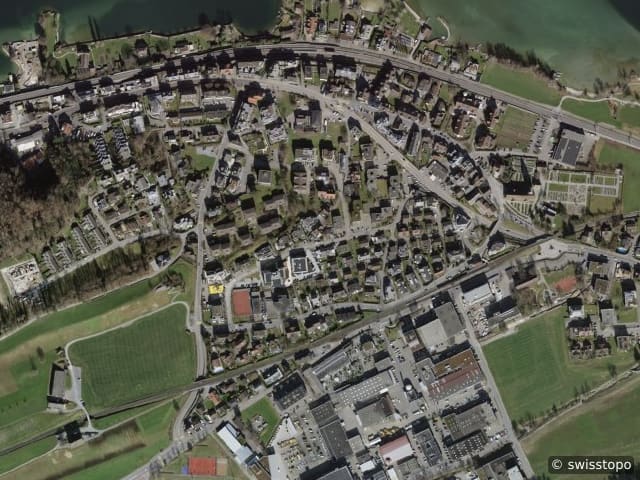 Luftbild der Lage – 8807 Freienbach