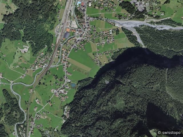 Luftbild Kandersteg