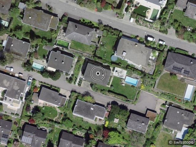 Vista aerea della posizione – Mettlermattstrasse 9, 3063 Ittigen