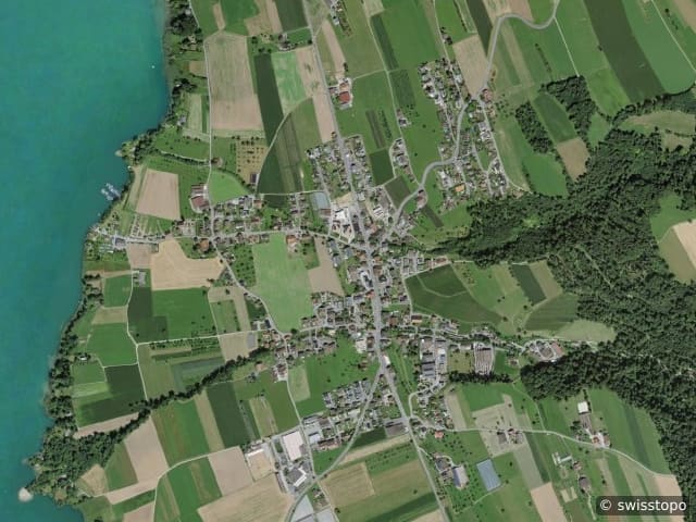 Luftbild Aesch
