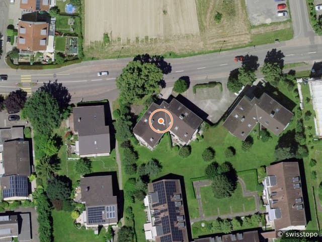 Luftbild Benkenstrasse 19, Therwil