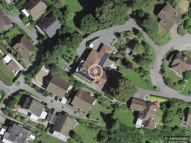 Luftbild Bergstrasse 17, m²