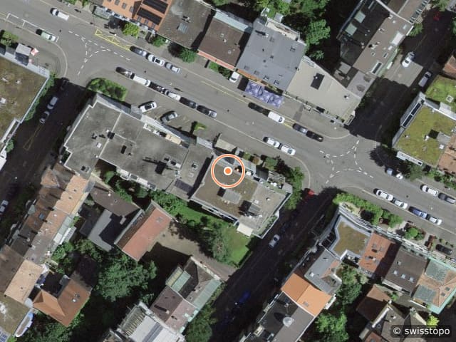 Luftbild Hegenheimerstrasse 79, 4055 Basel