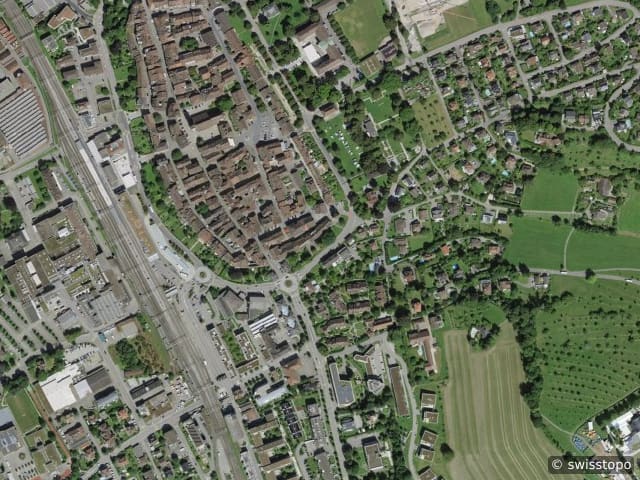 Luftbild Zofingen