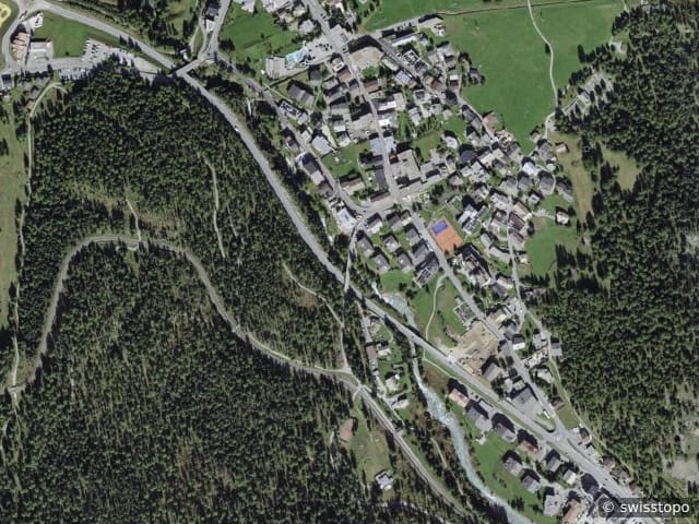Luftbild Pros da God 21, Pontresina
