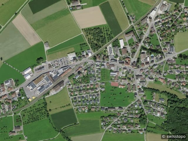 Luftbild der Lage – 9562 Affeltrangen
