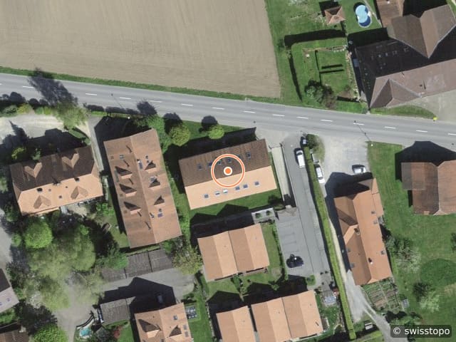 Luftbild Hauptstrasse 26, Detligen