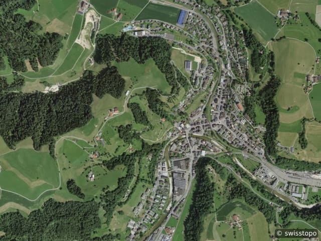 Luftbild Wolhusen