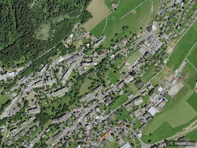 Luftbild Leysin