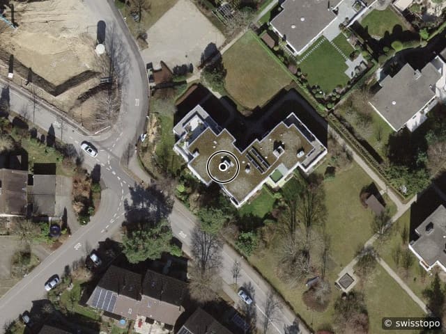 Luftbild Lebernstrasse 2b, Ebmatingen