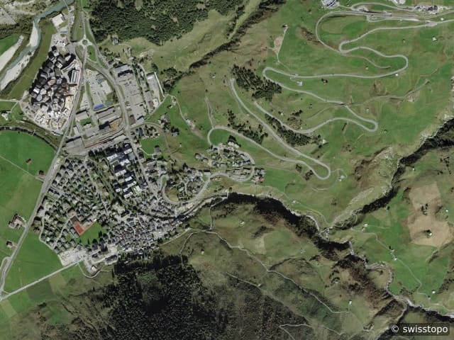 Luftbild Andermatt