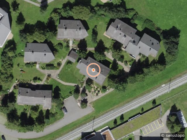 Luftbild Seewiesenstrasse 7, Davos Dorf