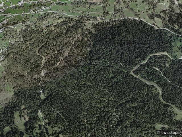 Vue aérienne de l’emplacement – 9182 Villa