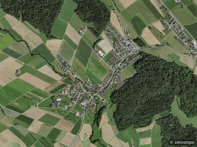 Luftbild Büttikon