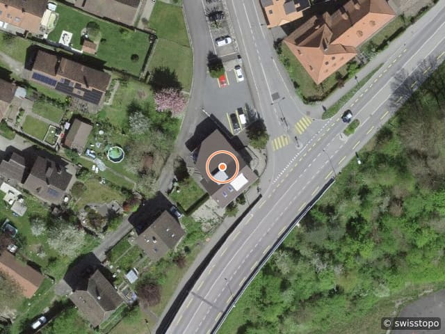 Luftbild Rütiweg 1, Wynau