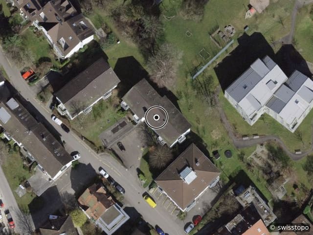 Luftbild der Lage – Lindbergstr. 20, 8404 Winterthur