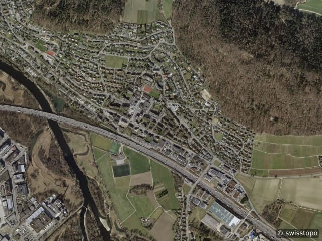 Luftbild Geroldswil