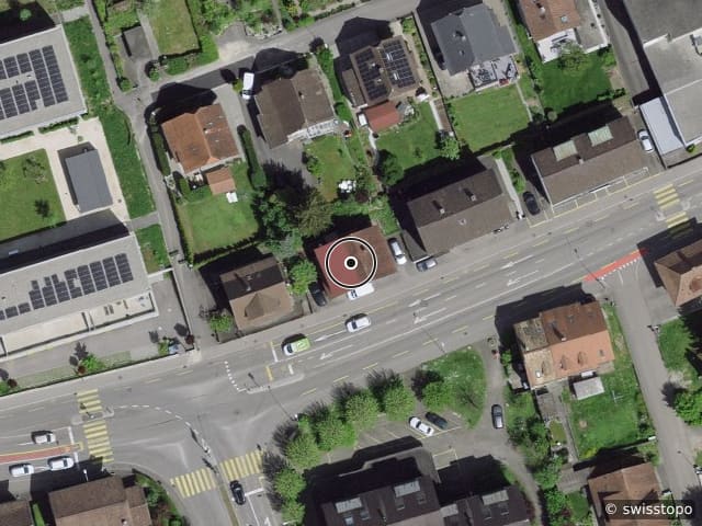 Luftbild Dorfstrasse 37, Wangen b. Olten