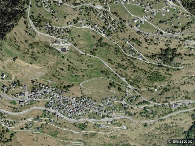Luftbild Route de Moulin 38, Mase