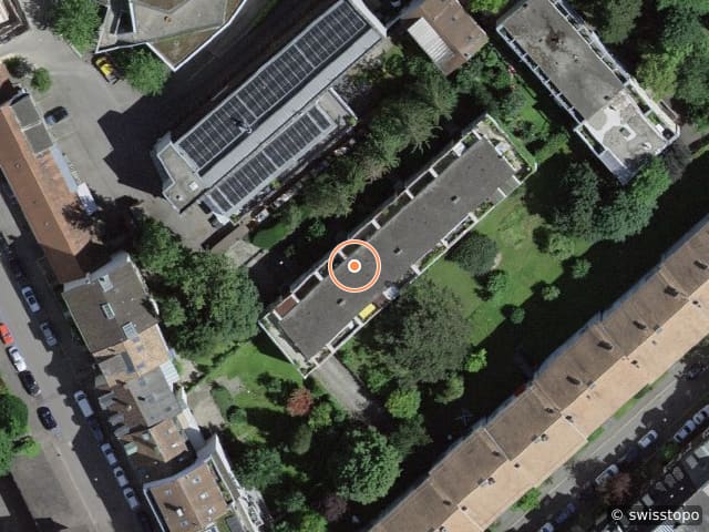Luftbild Nonnenweg 64B, Basel