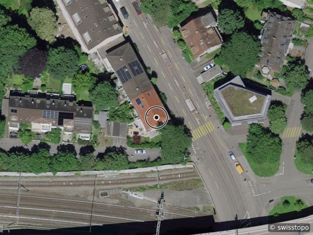 Luftbild Adlerstrasse 46, Basel