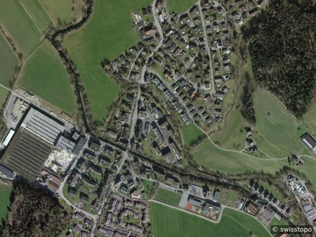 Luftbild der Lage – 6332 Hagendorn