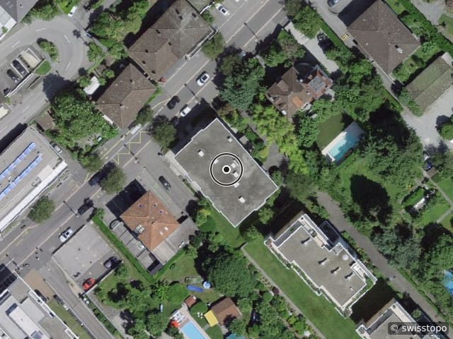 Luftbild Viale Monte Verità 12, Ascona