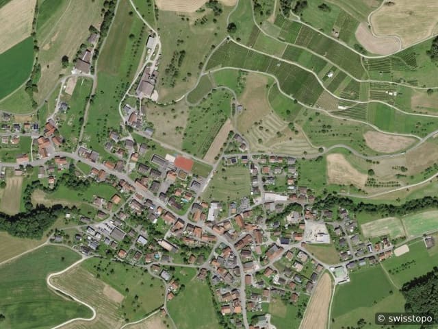 Luftbild Wil