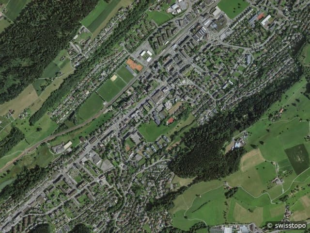 Luftbild Ebikon