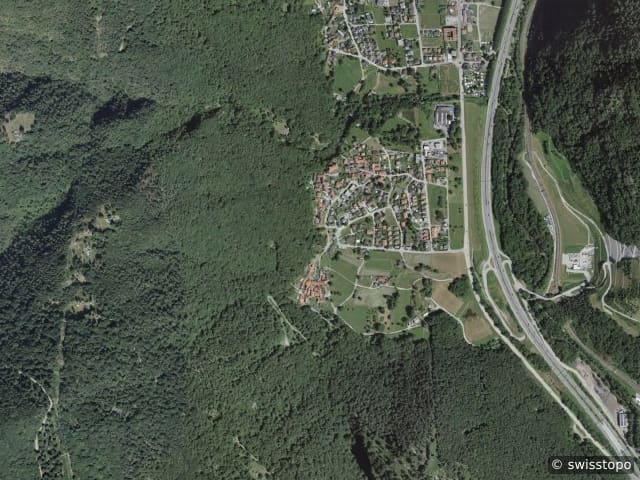 Luftbild Sigirino