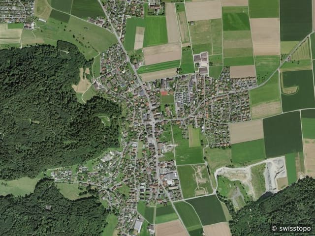 Luftbild Schafisheim