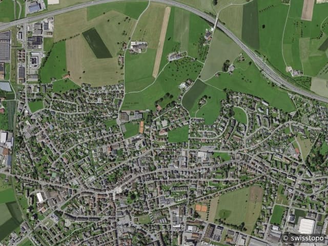 Luftbild Gossau