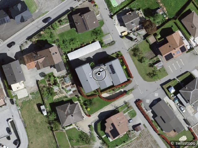 Luftbild Rue de Saladey 2, Erde