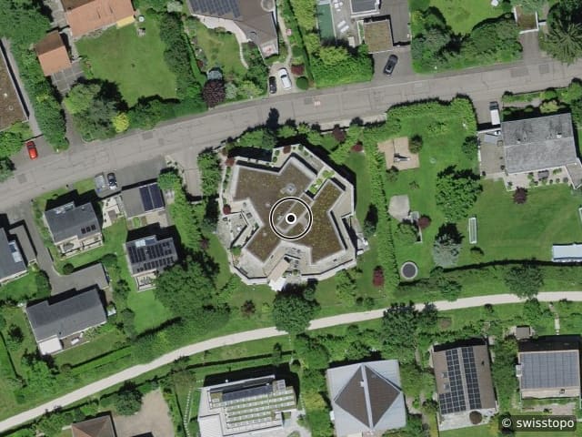 Luftbild Joachimsackerstrasse 36, Bottmingen